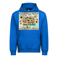 Cobalt god is my refugee and strength Urban Hoodie - NancyCooperArtShop