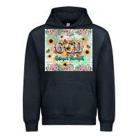 Navy god is my refugee and strength Urban Hoodie - NancyCooperArtShop
