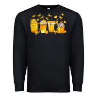 Black Childhood Cancer Coffee Cups Premium Sweatshirt - texasbilliewilder