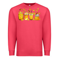 Cardinal Childhood Cancer Coffee Cups Premium Sweatshirt - texasbilliewilder