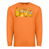 Carrot Childhood Cancer Coffee Cups Premium Sweatshirt - texasbilliewilder