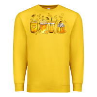 Lemon Childhood Cancer Coffee Cups Premium Sweatshirt - texasbilliewilder