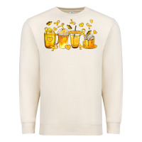 Sandshell Childhood Cancer Coffee Cups Premium Sweatshirt - texasbilliewilder