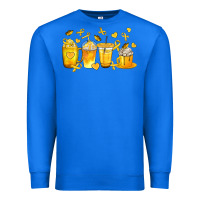True Royal Childhood Cancer Coffee Cups Premium Sweatshirt - texasbilliewilder