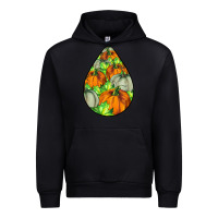 Foreset Green Fall Teardrop Urban Hoodie - LillyAllenDesigns