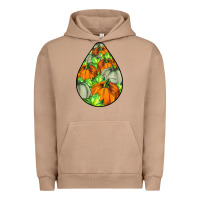 Pigment Burro Fall Teardrop Urban Hoodie - LillyAllenDesigns