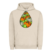 Pigment French Oak Fall Teardrop Urban Hoodie - LillyAllenDesigns