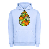 Pigment Grape Ice Fall Teardrop Urban Hoodie - LillyAllenDesigns