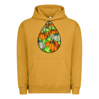 Pigment Peanut Butter Fall Teardrop Urban Hoodie - LillyAllenDesigns