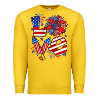 Lemon 4th of july love Premium Sweatshirt - Zillion Design Studio