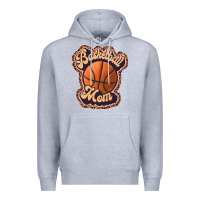 Heather Grey basketball mom Premium Hoodie - JahusDesignShop