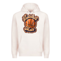 Pale Pink basketball mom Premium Hoodie - JahusDesignShop