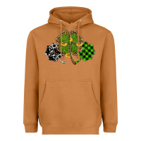 Meerkat st patricks day shamrock gold Heavyweight Hoodie - RanaPortraitStore
