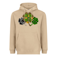 Mushroom st patricks day shamrock gold Heavyweight Hoodie - RanaPortraitStore