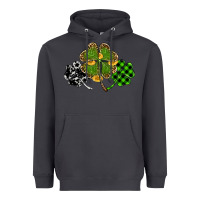 Smoke st patricks day shamrock gold Heavyweight Hoodie - RanaPortraitStore