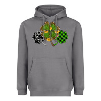 Storm st patricks day shamrock gold Heavyweight Hoodie - RanaPortraitStore