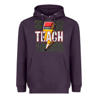 Plum teach Heavyweight Hoodie - texasbilliewilder