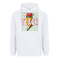White teach Heavyweight Hoodie - texasbilliewilder