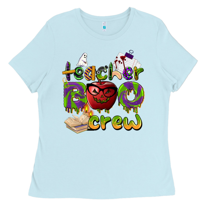 Teacher Boo Crew Ladies Tee by BarkalooDesign | Teevron