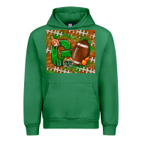 Emerald go american football leopard Urban Hoodie - NancyCooperArtShop