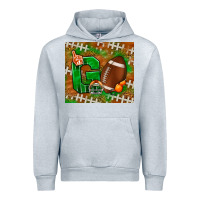 Heather Grey go american football leopard Urban Hoodie - NancyCooperArtShop