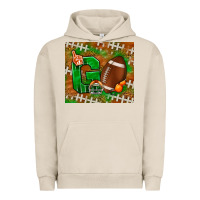 Pigment French Oak go american football leopard Urban Hoodie - NancyCooperArtShop