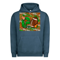 Pigment Midnight Navy go american football leopard Urban Hoodie - NancyCooperArtShop