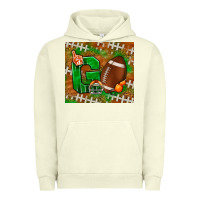 Pigment Pistachio go american football leopard Urban Hoodie - NancyCooperArtShop