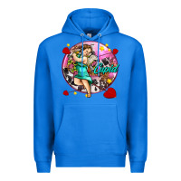 True Royal cupid with arrows and stars Premium Hoodie - AdoDesignShop