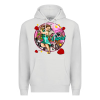 Cupid With Arrows And Stars Premium Hoodie | Teevron