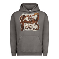 Pigment Tornado hand drawn cowhide cow fur Urban Hoodie - BarkalooDesign