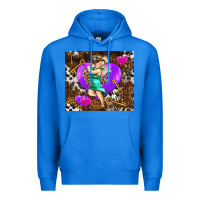 True Royal cupid and heart Premium Hoodie - AdoDesignShop