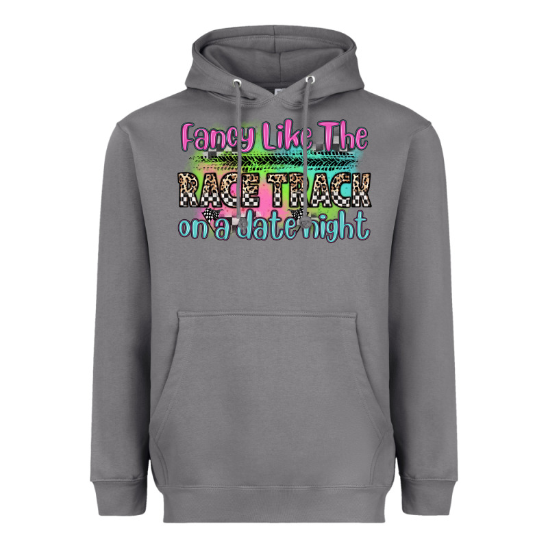 Fancy Like The Race Track On A Date Night Heavyweight Hoodie by Zillion Design Studio | Teevron