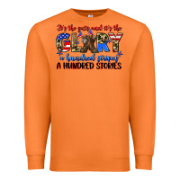 Carrot it's the guts and it's the glory a hundred stripes Premium Sweatshirt - Zillion Design Studio