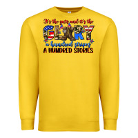Lemon it's the guts and it's the glory a hundred stripes Premium Sweatshirt - Zillion Design Studio