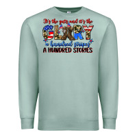 Seafoam it's the guts and it's the glory a hundred stripes Premium Sweatshirt - Zillion Design Studio