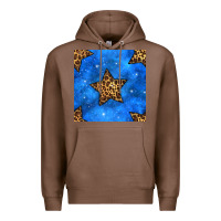 Chestnut 4th of july leopard stars seamless pattern Premium Hoodie - BundleAndBundleShop