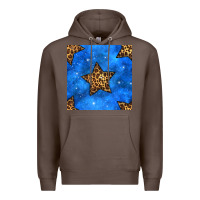 Coffee 4th of july leopard stars seamless pattern Premium Hoodie - BundleAndBundleShop