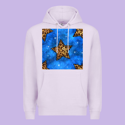4th Of July Leopard Stars Seamless Pattern Premium Hoodie Designed By Bundleandbundleshop