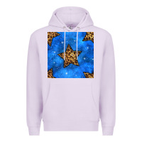 Lilac 4th of july leopard stars seamless pattern Premium Hoodie - BundleAndBundleShop