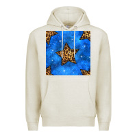 Oatmeal Heather 4th of july leopard stars seamless pattern Premium Hoodie - BundleAndBundleShop