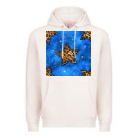 Pale Pink 4th of july leopard stars seamless pattern Premium Hoodie - BundleAndBundleShop