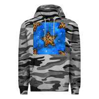 Slate Camo 4th of july leopard stars seamless pattern Premium Hoodie - BundleAndBundleShop