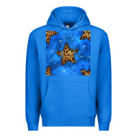 True Royal 4th of july leopard stars seamless pattern Premium Hoodie - BundleAndBundleShop
