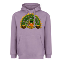 St Patricks Day Rainbow Heavyweight Hoodie | Teevron
