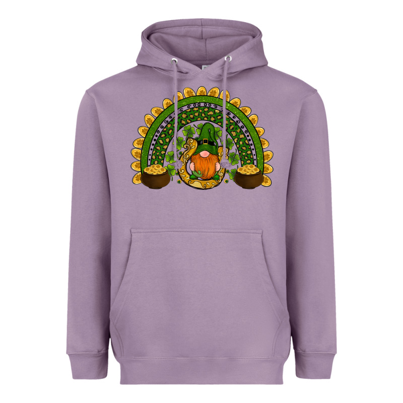 St Patricks Day Rainbow Heavyweight Hoodie by RanaPortraitStore | Teevron