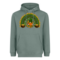 Sage st patricks day rainbow Heavyweight Hoodie - RanaPortraitStore