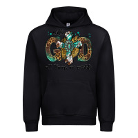 Black with god all things are possible gemstone cross Urban Hoodie - Jasminsmagicworld