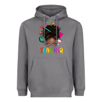 Storm teacher afro messy bun Heavyweight Hoodie - texasbilliewilder