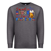 Charcoal Heather i'm not drunk i'm patriotic zillion Premium Sweatshirt - Zillion Design Studio